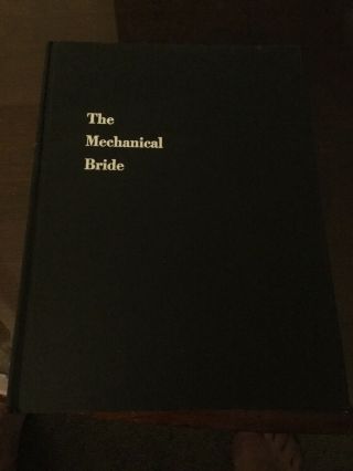 Sherlock Holmes In The Mechanical Bride By Marshall Mccluhan,  1st,  1951,  Uncommon