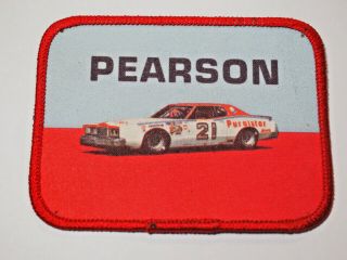 David Pearson Race Car Driver Racing Patch Mercury Cyclone 1970 