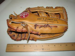 Vintage Rawlings Rsg 9 Darryl Strawberry Baseball Glove Mitt Adult Size