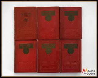 Antique 1926 Hardcover Book Set The Secret Of The Ages & Gold 6 Volumes