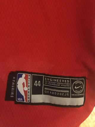 Nike Men’s Ben Simmons Philadelphia 76ers Sixers Red Swingman Jersey SZ M 44 3