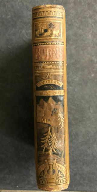 The Poetical and Letters of Robert Burns gall & inglis circa 1880 2