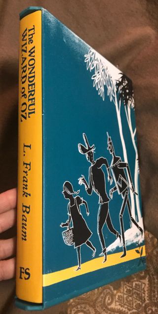 The Wonderful Wizard Of Oz By L.  Frank Baum Folio Society In Slipcase Pre - Owned