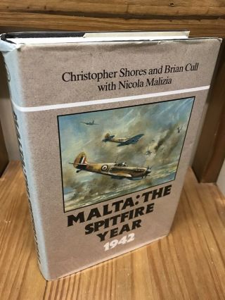 Wwii Spitfire Pilot Multi Signed Malta The Spitfire Year 1942