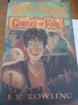 Harry Potter And The Goblet Of Fire,  Us First Edition Print 9
