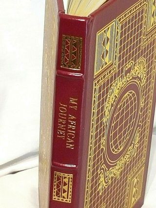 Easton Press My African Journey Winston Churchill Leather Bound Never Read C6 3
