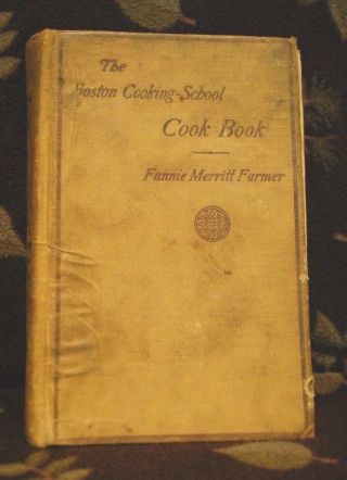 The Boston Cooking - School Cook Book,  1915 Edition,  Fannie Merritt Farmer Hc