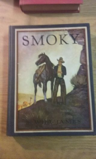 Collectible SMOKY The Cow Horse Will James Hard Cover 1929 3