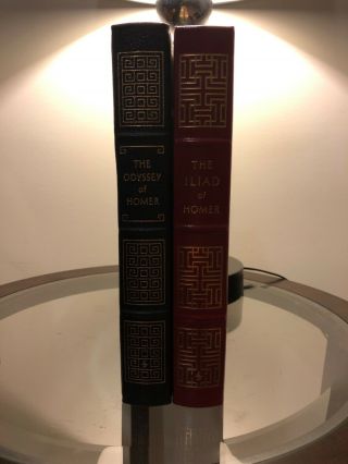 The Iliad Of Homer And The Odyssey Of Homer - Easton Press Leather Bound Books