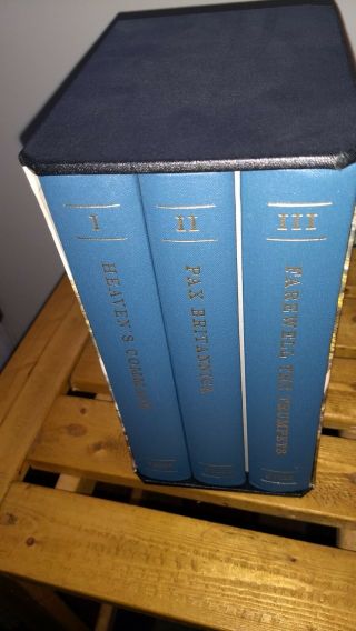 James Morris - Pax Britannica - Folio Society - 3 Volume Set