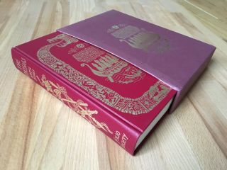 The Vikings By Gwyn Jones - Folio Society Hardback Book With Slipcase 1999 Fs