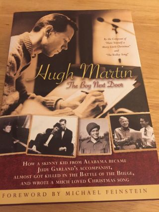 Signed Hugh Martin Book Have Yourself A Merry Little Christmas