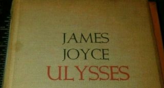 Old Ulysses James Joyce Book Stated First Us Edition