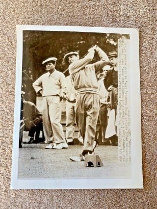 1946 Acme Press Wire Photo: Ben Hogan Wins Goodall Golf Tournament @ Winged Foot