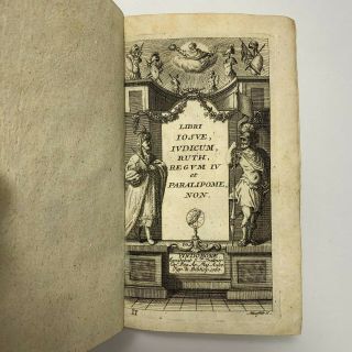 ✝️⚜️ 1760 Bible In Latin (biblia Sacra Vulgatae Editionis),  Vol 2