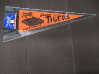 Al Kaline Signed Auto Autograph Mitchell And Ness Pennant Detroit Tigers Pn139