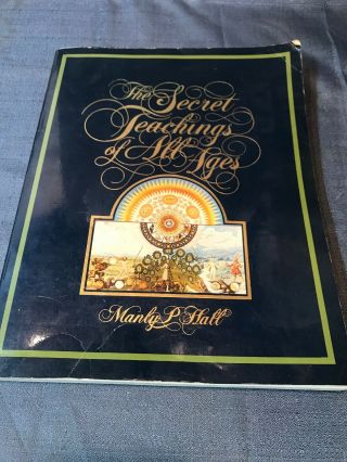The Secret Teachings Of All Ages Large Manly P Hall (1978) 3d