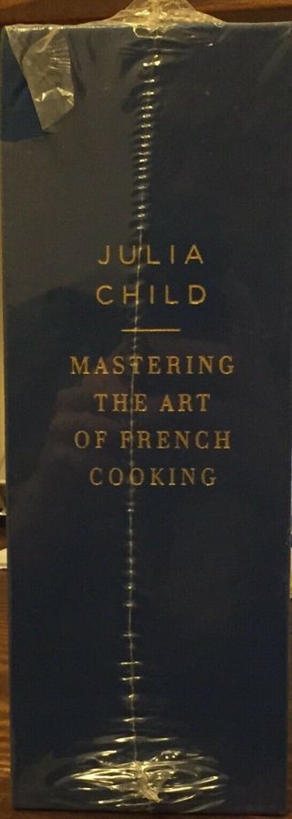 Mastering The Art Of French Cooking By Julia Child - 2 Volume Box Set