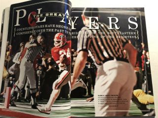 2007 Sports Illustrated 75 Years of SEC FOOTBALL Florida LSU Alabama NEWSSTAND 3