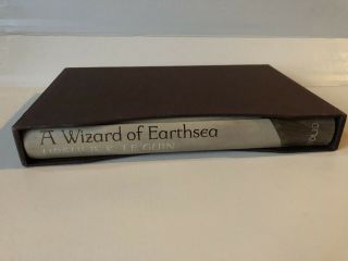 Ursula K Le Guin A Wizard Of Earthsea Folio Society Slipcase 2015 David Lupton