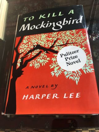 To Kill A Mockingbird By Harper Lee (1960,  Pulitzer Dust Jacket,  Hardcover Book)