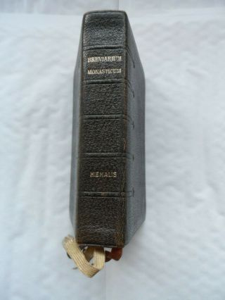 Breviarium Monasticum - Pars Hiemalis,  1933/35 - Introductory,  3 Parts
