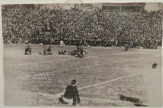 1921 University Of Illinois Vs.  Wisconsin Football Real Photo Postcard