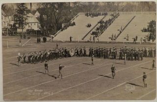 1915 University Of Illinois Vs.  Wisconsin Football Real Photo Postcard