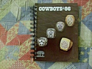 1996 Dallas Cowboys Media Guide Yearbook 1971 1977 1992 1993 1995 Nfl Champs Ad