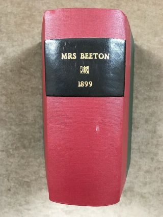 MRS BEETON 1899 EDITION - The Book Of Household Management - Period Ads 2