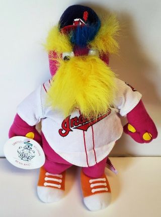 Slider (mascot) Plush Bean Bag Doll 5/9/99 Cleveland Indians Sga Mlb