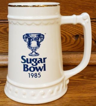 1985 Sugar Bowl Miller Lite Stein (nebraska Vs.  Lsu)