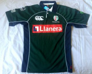 Llanera London Irish Rugby Union Shirt Jersey Canterbury Mens Size: L