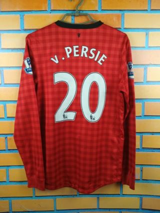 V.  Persie Manchester United Jersey Small 2012 2013 Shirt Soccer Football Nike