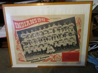 1948 Cleveland Indians American League Champions Supplement