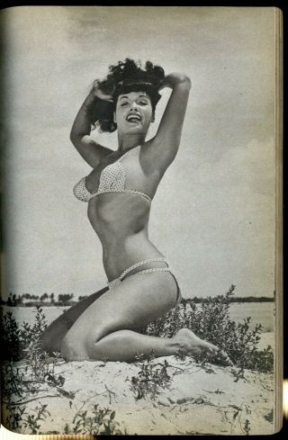 Betty Page by Bunny Yeager Photographing The Female Figure Pinup Book M4003A 3