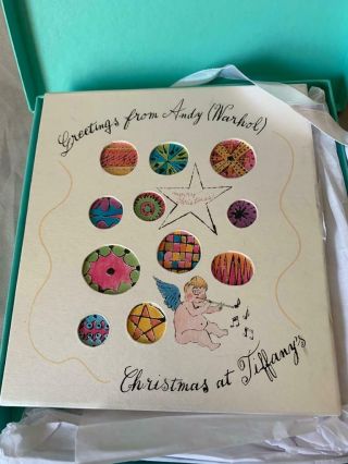 Greetings From Andy Warhol Christmas At Tiffany 