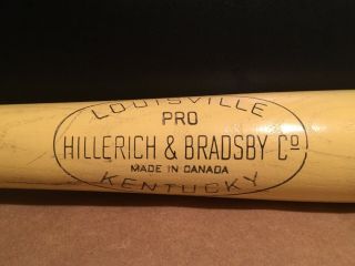 Vintage Baseball Bat Hillerich & Bradsby Co Louisville Slugger Kentucky Phillies