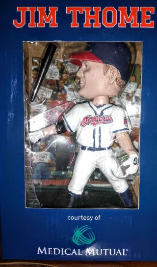 Cleveland Indians Jim Thome Hof Stadium Giveaway Bobblehead Doll