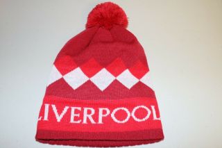 Liverpool Fc Cuffed Pom Beanie Winter Hat Balance