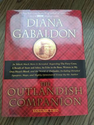 Outlandish Companion 2 ✎signed By Diana Gabaldon Hardback