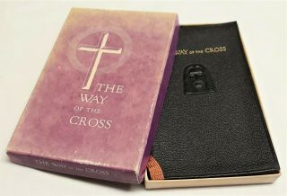 The Way Of The Cross,  St.  Alphonsus Liguori,  Faux Leather,  1956