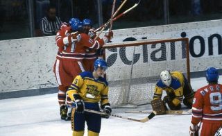 Wch Hockey 1979 Vintage Negative Frame.  Czechoslovkia - Sweden