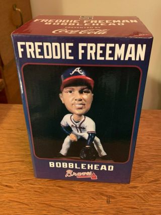Atlanta Braves Freddie Freeman Bobblehead - 2013 Collectors Series - Box