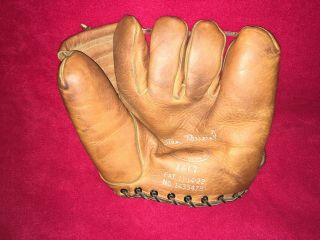 Stan Musial Ball Glove - J.  C Higgins - St.  Louis Cardinals - Hall Of Fame