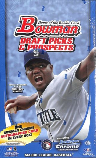2011 Bowman Draft Picks And Prospects Baseball Hobby Box