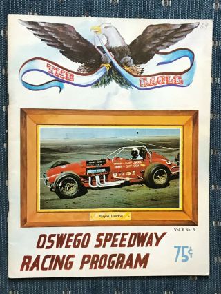 1969 Oswego Speedway Program Vol.  6 3 Wayne Landon