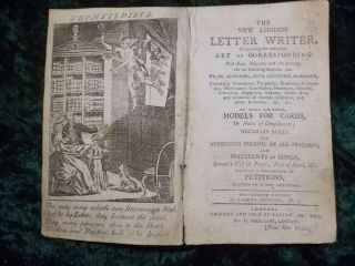 Samuel Johnson London Letter Writer C 1790 Art Of Corresponding
