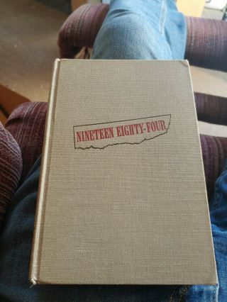 1949 Nineteen Eighty - Four (1984) George Orwell 1st Book Club Edition