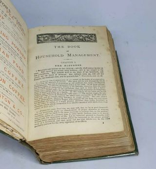 The Book Of Household Management By (mrs Isabella Beeton) Mz71